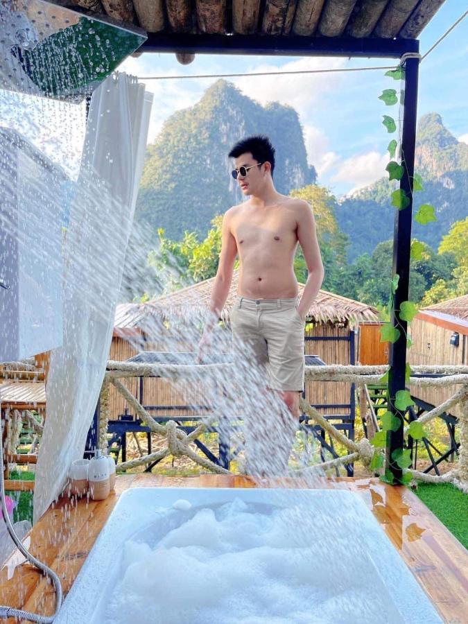 Готель Bridge Hill Cafe Glamping Khao Sok National Park Екстер'єр фото