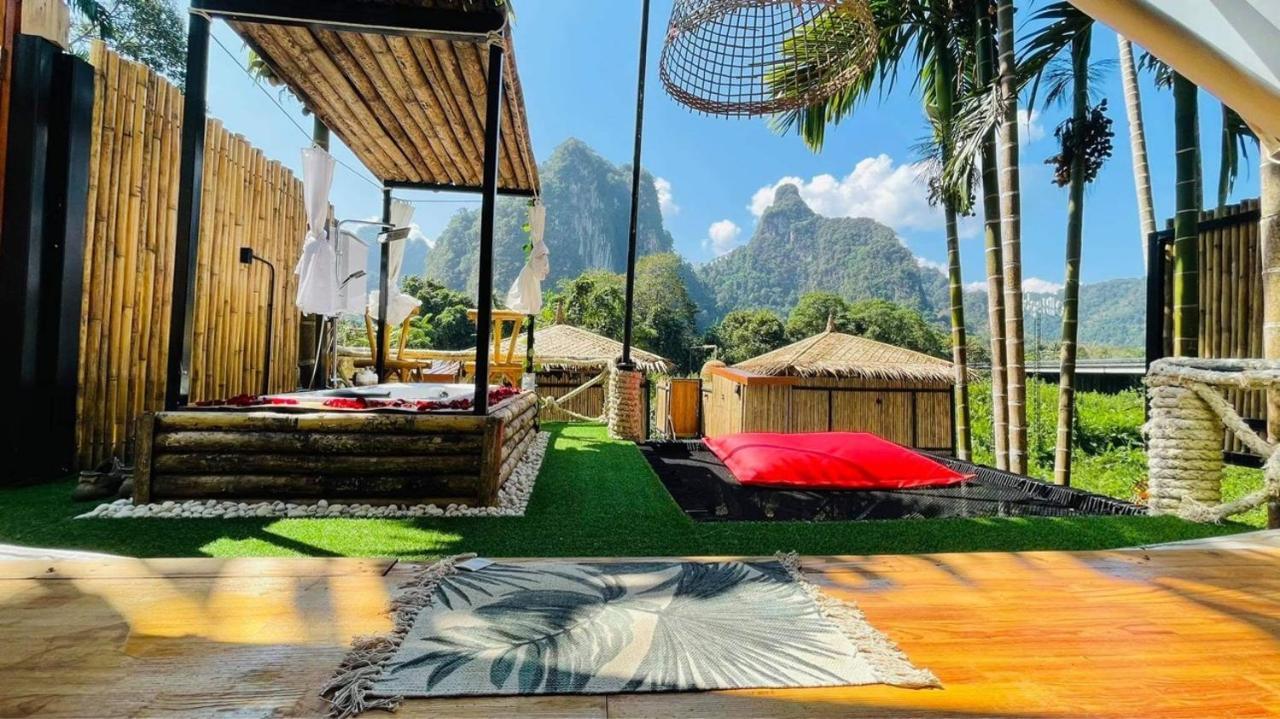 Готель Bridge Hill Cafe Glamping Khao Sok National Park Екстер'єр фото